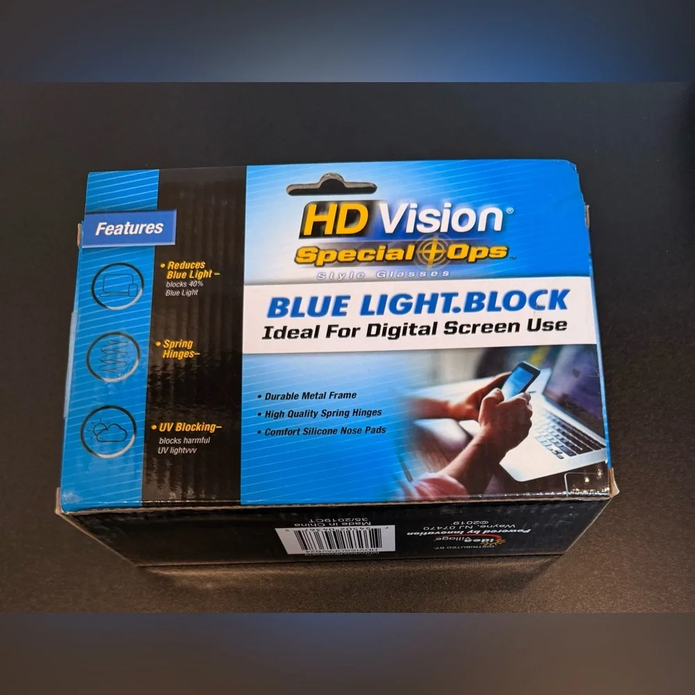 Blue Light Blocking Glasses - Black